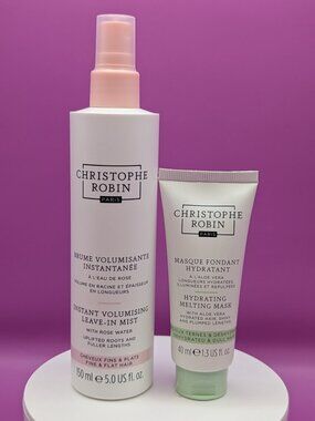 Christophe Robin Paris New FS Instant Volumizing Mist & TS Hydrating Hair Mask